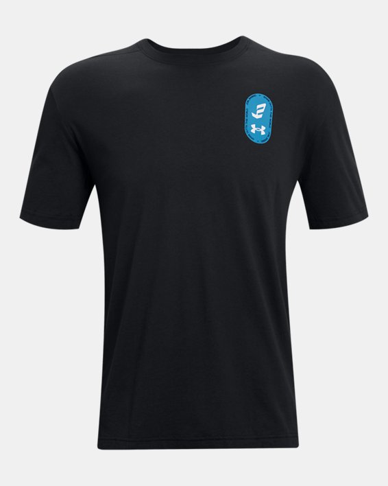 Men's UA Embiid Inter-Joelactic T-Shirt in Black image number 4